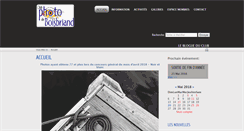Desktop Screenshot of clubphotodeboisbriand.org